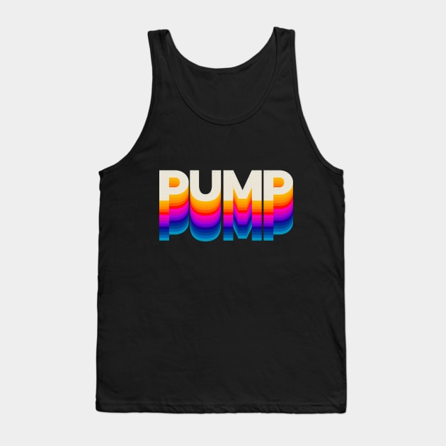 4 Letter Words - Pump Tank Top by DanielLiamGill